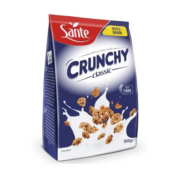 Sante płatki śniadaniowe zbożowe Crunchy Classic 350g
