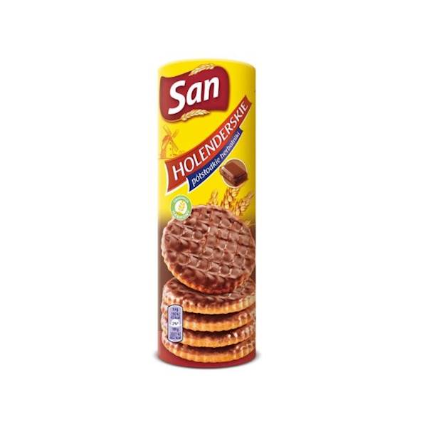 Mondelez herbatniki w czekoladzie San Holenderskie 170g