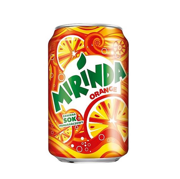 PepsiCo napój gazowany w puszce Mirinda 0,33l