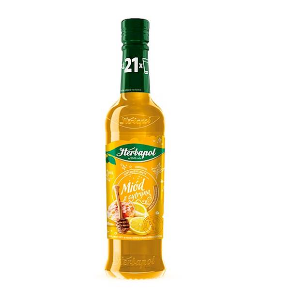 Herbapol syrop Miód z Cytryną 420ml