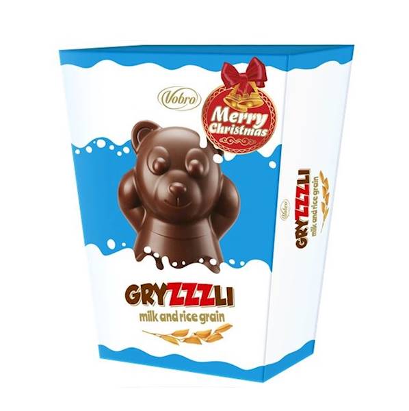 Vobro cukierki świąteczne Gryzzzli Milk 206g