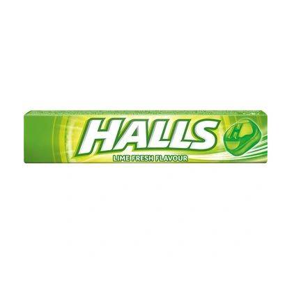 Mondelez dropsy limonkowe z witaminą C Halls Lime Fresh Flavour 33,5g