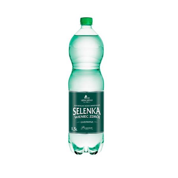 Uzdrowisko Wieniec woda gazowana Selenka 1,5L