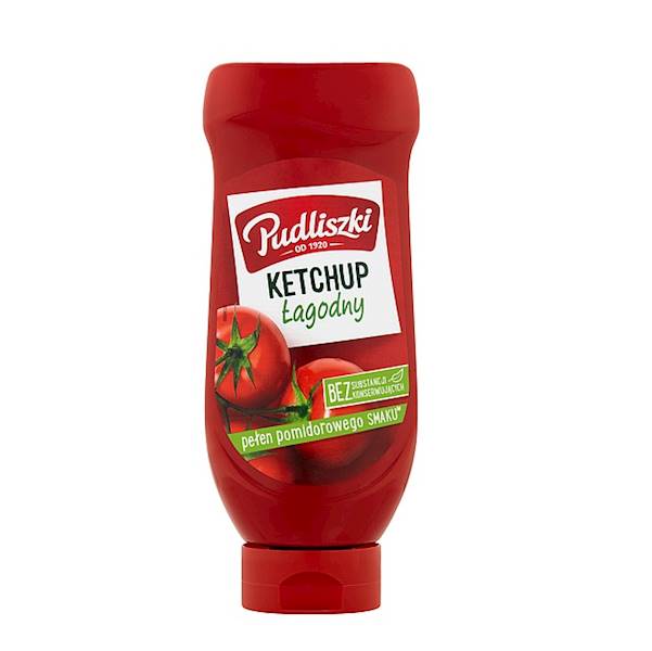 Ketchup PUDLISZKI 700g łagodny*8szt
