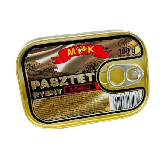 Konshurt konserwa rybna MK Pasztet Rybny z Chilli 100g