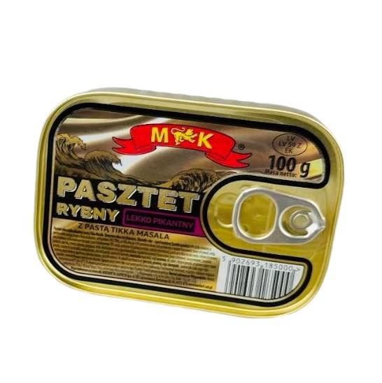 Konshurt konserwa rybna MK Pasztet Rybny Lekko Pikantny z Pastą Tikka Masala 100g