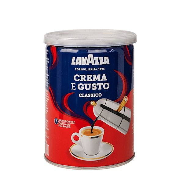 Lavazza kawa mielona Crema e Gusto puszka 250g