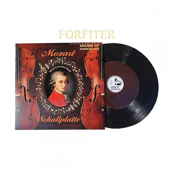 Cokoladovny Figar płyta czekoladowa Mozart Schallplate 80g
