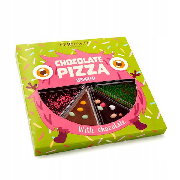 The Red Cat pizza czekoladowa z groszkami Chocolate Pizza Assorted 105g