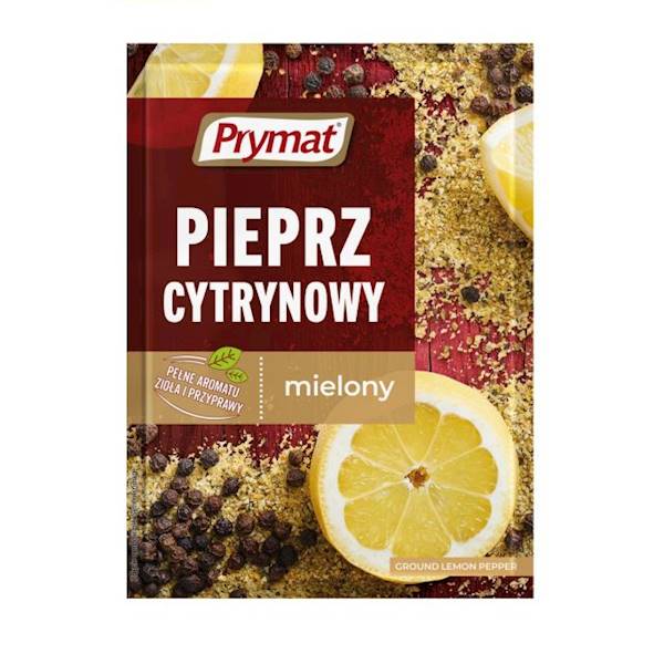 Prymat Pieprz Cytrynowy Mielony 15g