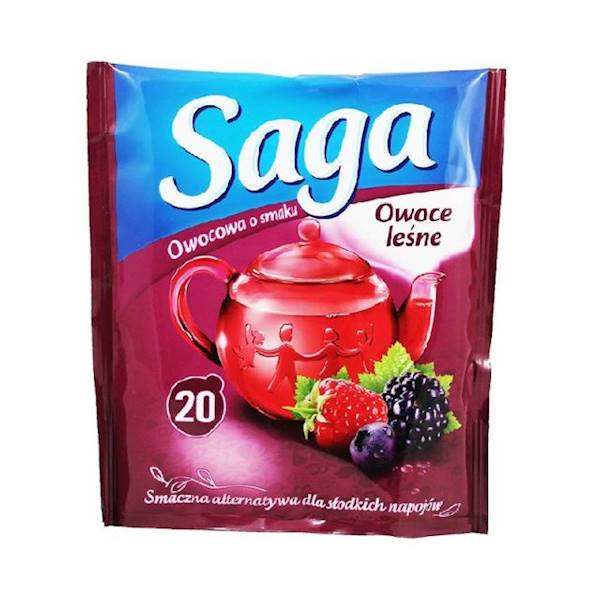 Unilever herbata owocowa Saga Owoce leśne 20 tb
