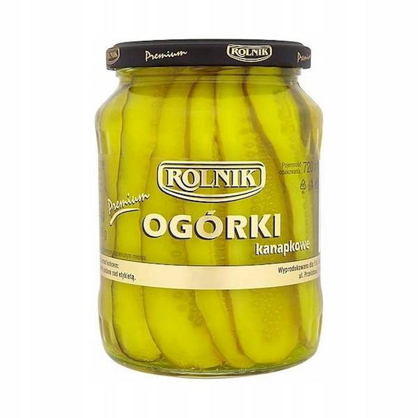 Rolnik Ogórki Kanapkowe 0,72l