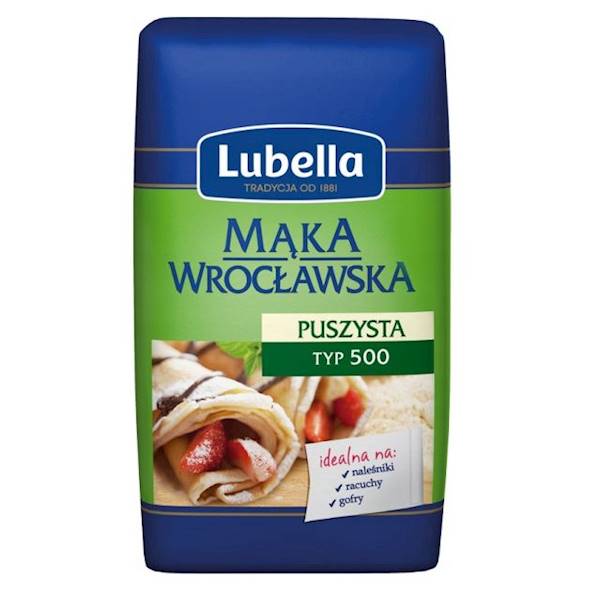 Maspex Mąka Wrocławska Lubella puszysta typ 500 1kg