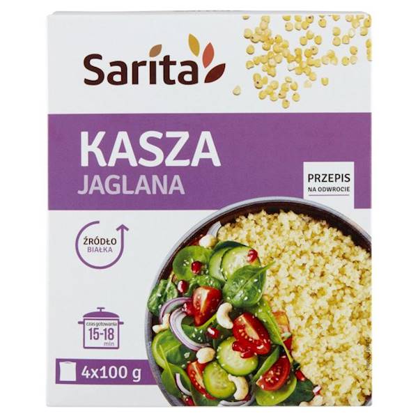 Sarita Kasza Jaglana w saszetkach 400g