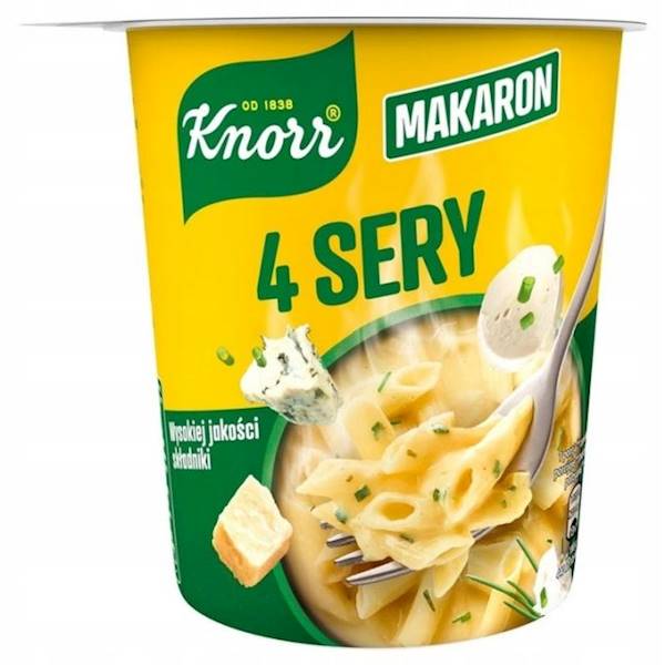 Unilever danie gotowe Knorr Danie Makaron 4 Sery 55g