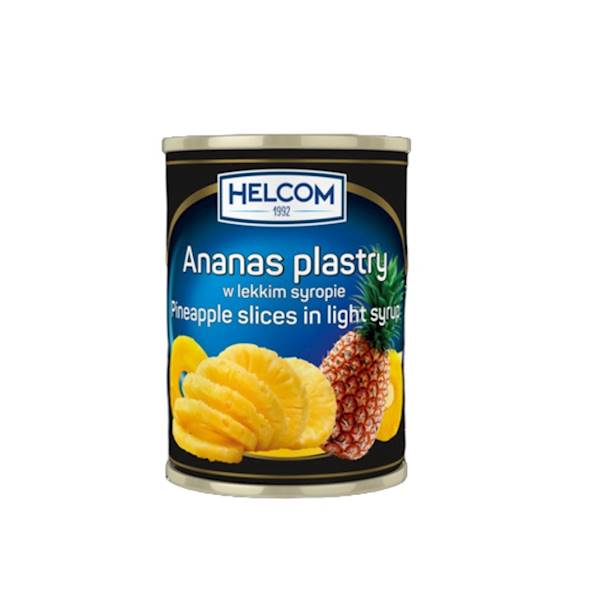 Owoce P HELCOM Ananasy plastry 3,06kg/1,795*6szt.