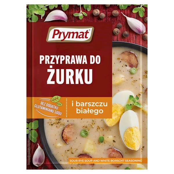 Przyprawa PRYMAT Do żurku i barszczu 20g*25szt