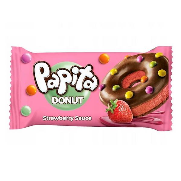 Solen donut Papita truskawkowy 40g