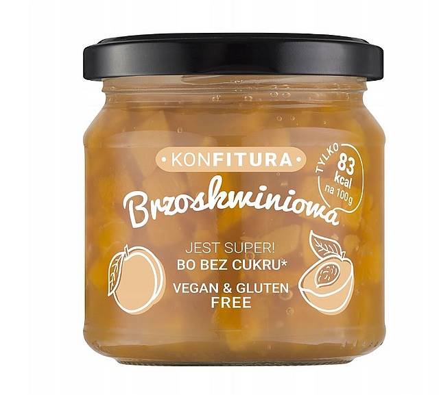 Danex konfitura bez dodatku cukru Devaldano brzoskwiniowa 190g