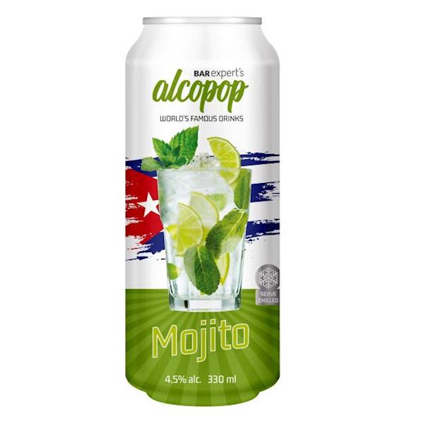 Krynica Vitamin napój gazowany alkoholowy Alcopop Mojito 330ml