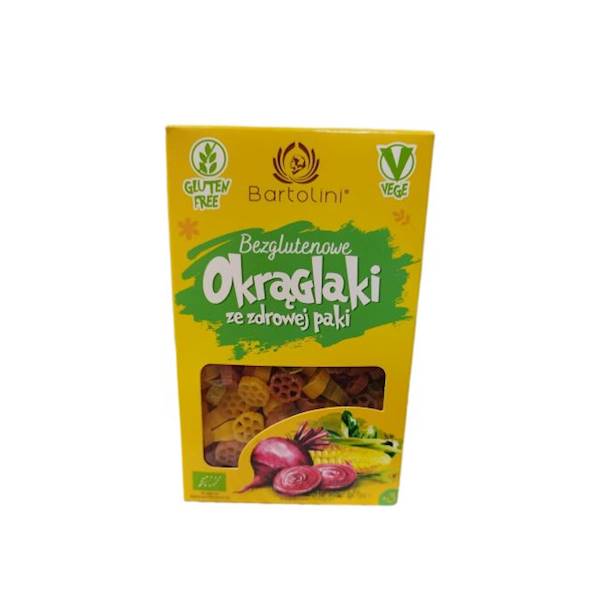 Bartolini makaron bezglutenowy dla dzieci Okrąglaki 250g
