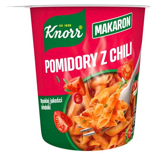 Unilever danie gotowe Knorr Danie Makaron Pomidory z Chili 66g
