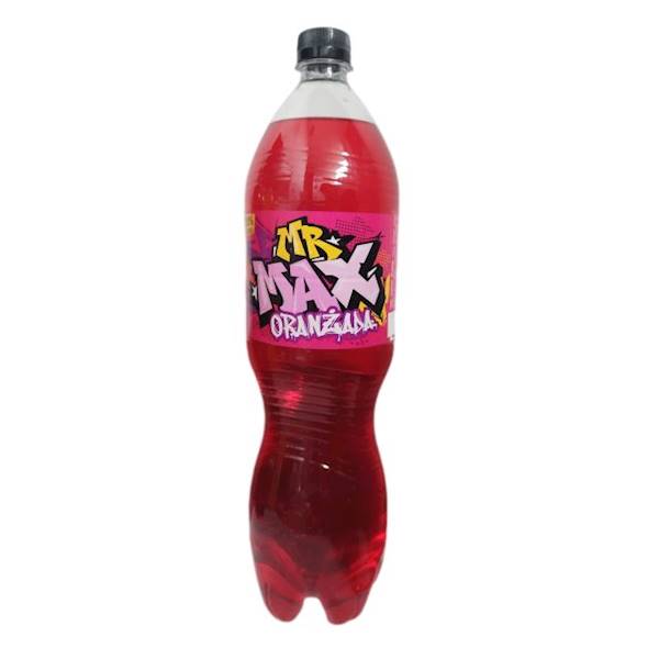 Hoop Polska napój gazowany 20% soku Mr Max Oranżada 1,5l