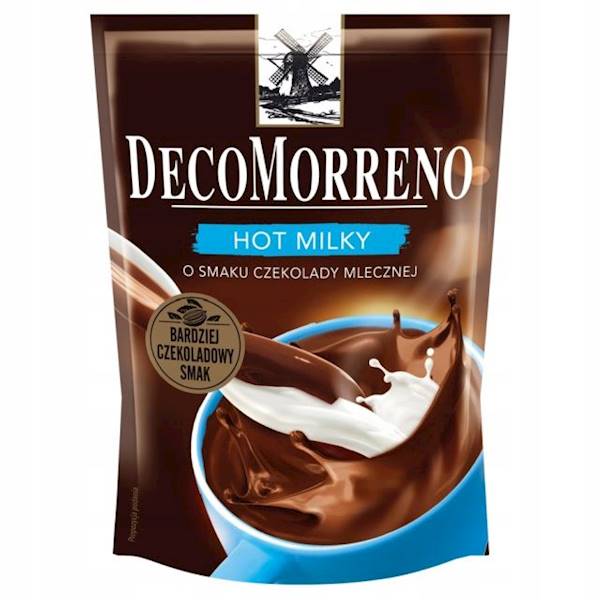 Napój inst. czeko. DecoMorreno torba 150g Mlecz*10