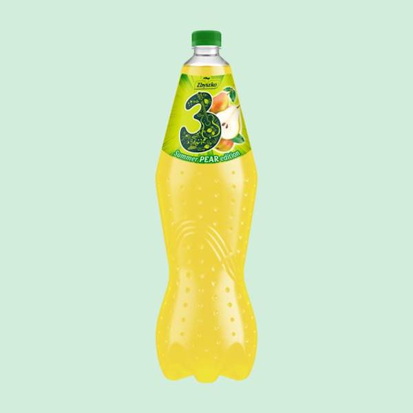 Zbyszko napój gazowany 3 Gruszki Summer Edition 1,75l
