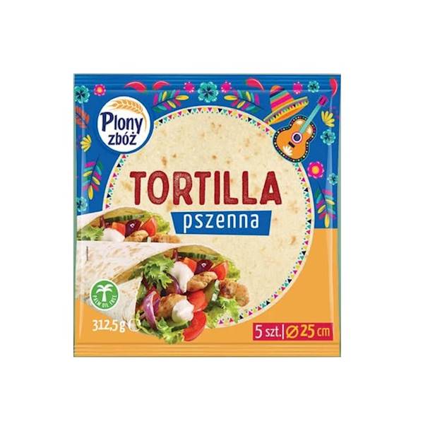 Plony Zbóż Tortilla pszenna 312,5g 5 sztuk