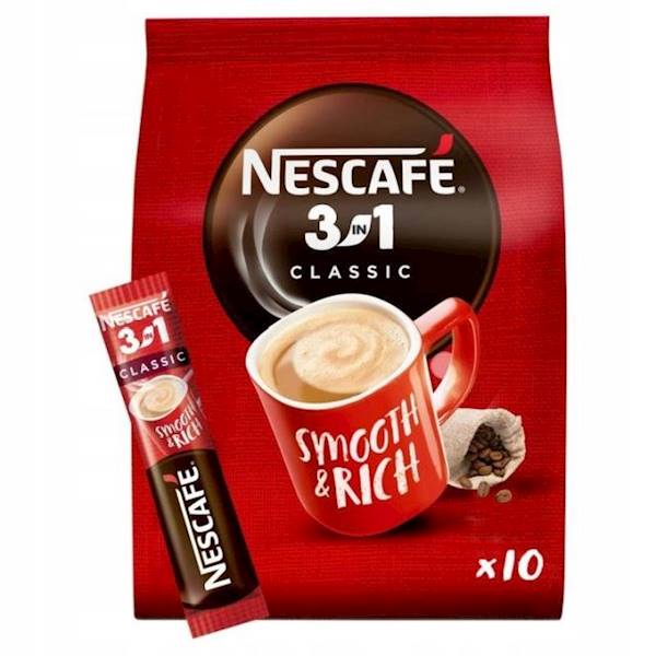 Nestle kawa rozpuszczalna Nescafe 3w1 Classic 165g
