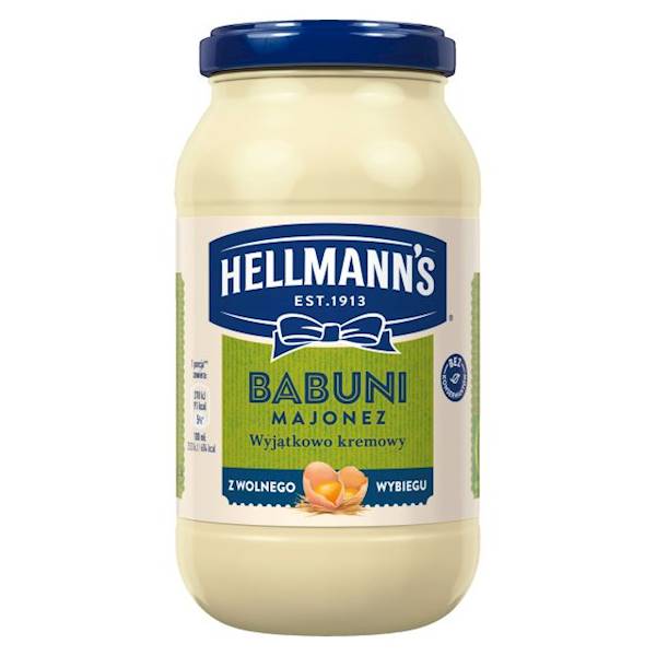 Majonez HELLMANNS Babuni 340ml*12szt