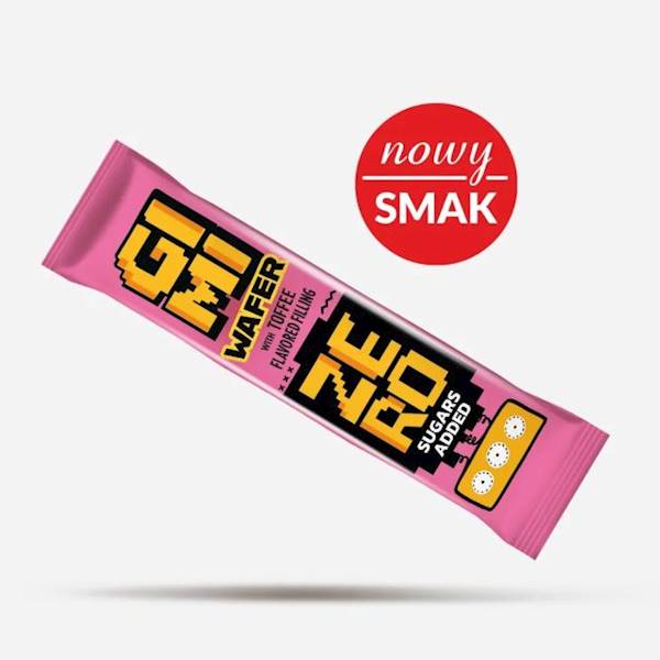 Skawa wafelek Gimi toffee bez dodatku cukru 20g