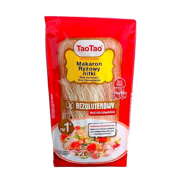 Makaron Tao Tao Ryżowy 200g wstążka*5szt
