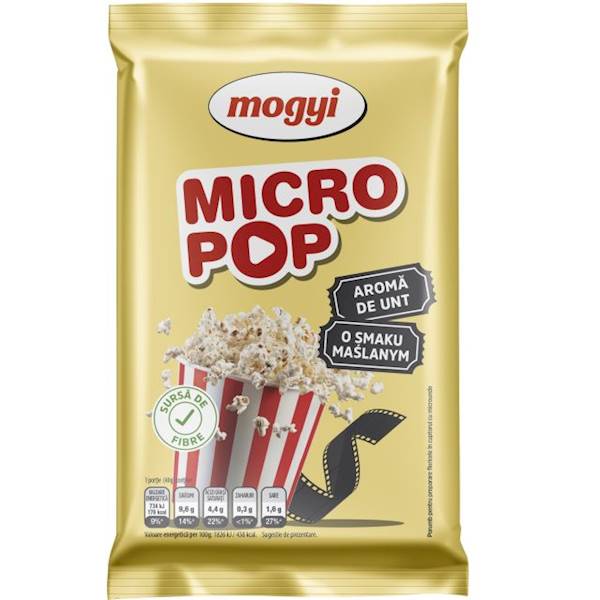 Mogyi popcorn do mikrofali Micropop maślany 80g