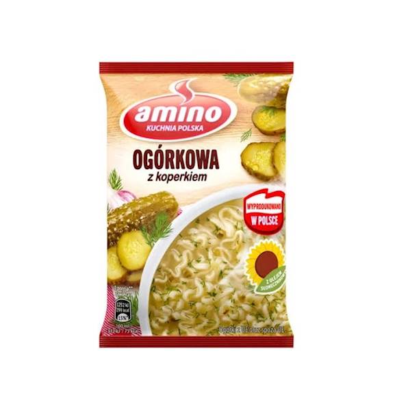 Unilever zupa instant Amino Ogórkowa z koperkiem 61g