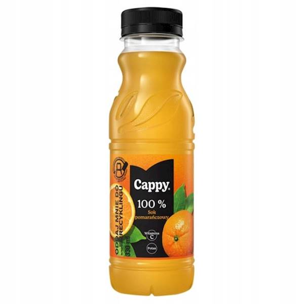 Cappy Sok pomarańczowy 100% 330ml