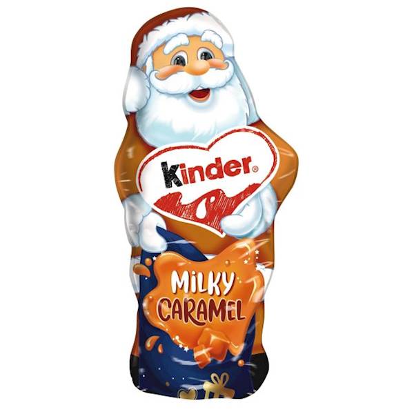 Ferrero figurka z czekoladki mlecznej Kinder Mikołaj karmelowy 110g