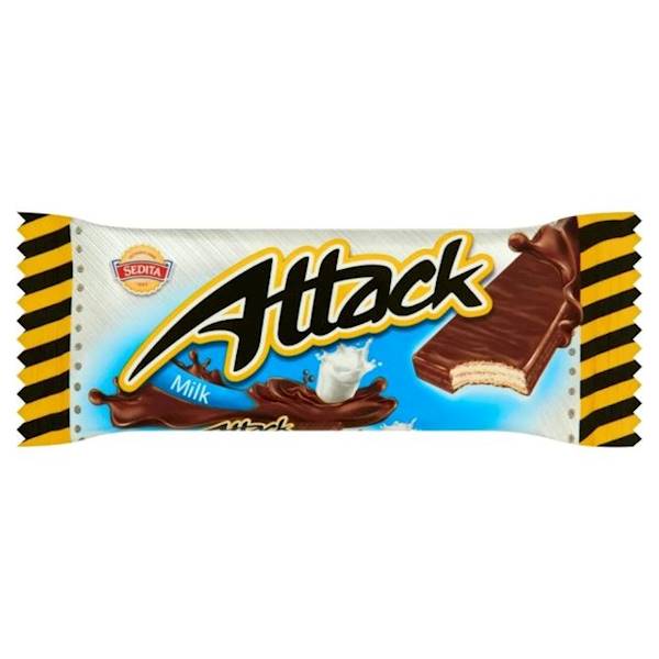 IDC Polonia wafelek Attack mleczny 30g