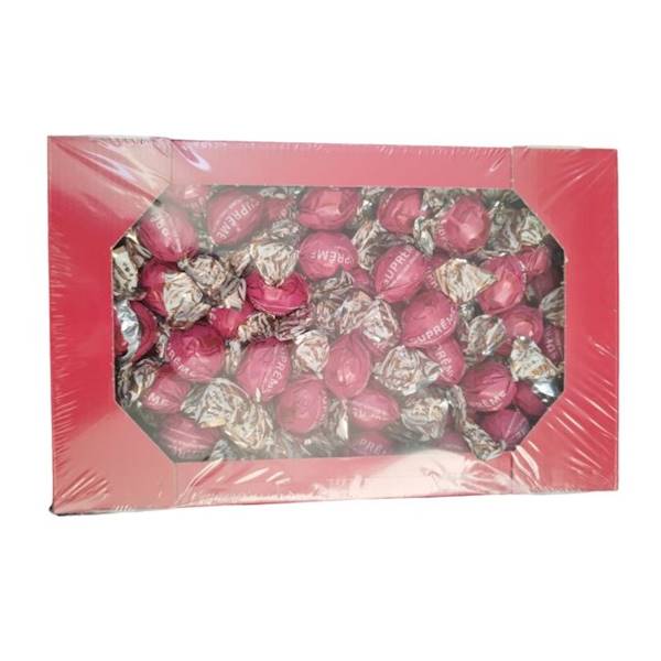 Łuczniczka cukierki czekoladowe z nadzieniem malinowo-mlecznym Supreme Fruit 1kg