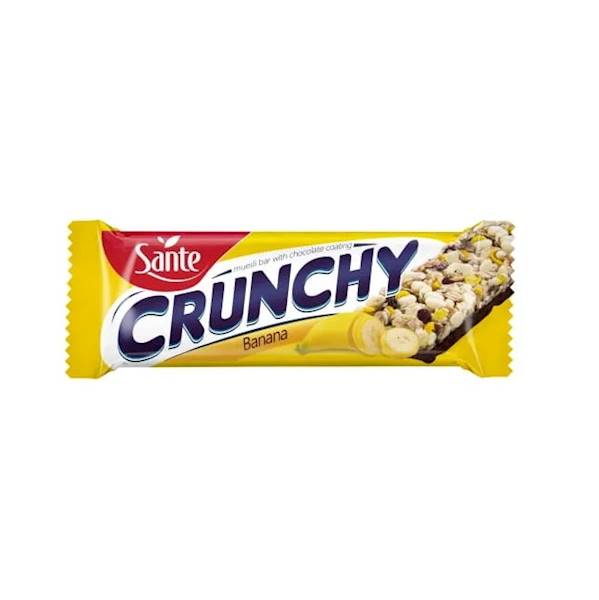 Sante baton zbożowy Crunchy z bananem 40g