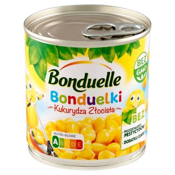 Bonduelle Kukurydza Złocista Bonduelki konserwowa 170g