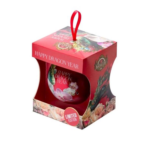Basilur herbata liściasta Happy Dragon Year Bombka 20g