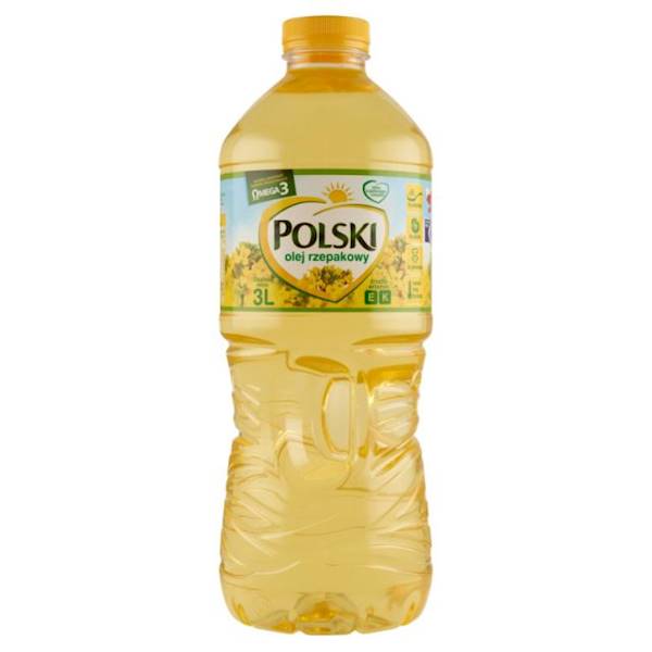 Komagra olej rzepakowy rafinowany Polski 3L