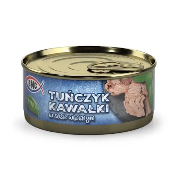 BMC Tuńczyk w kawałkach w sosie własnym 170g