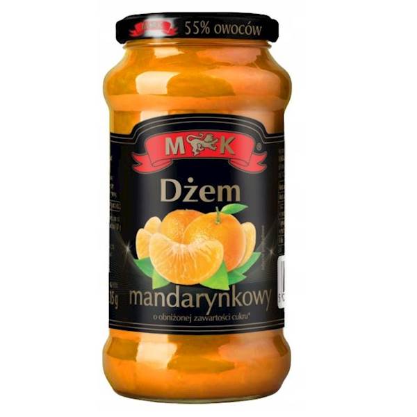 Konshurt Dżem niskosłodzony mandarynkowy MK 315g