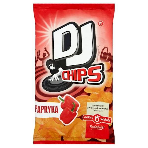 Dobry Wybór Chipsy paprykowe DJ Snack 60g