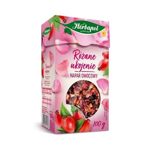 Herbapol herbata napar owocowy Różane ukojenie 100g