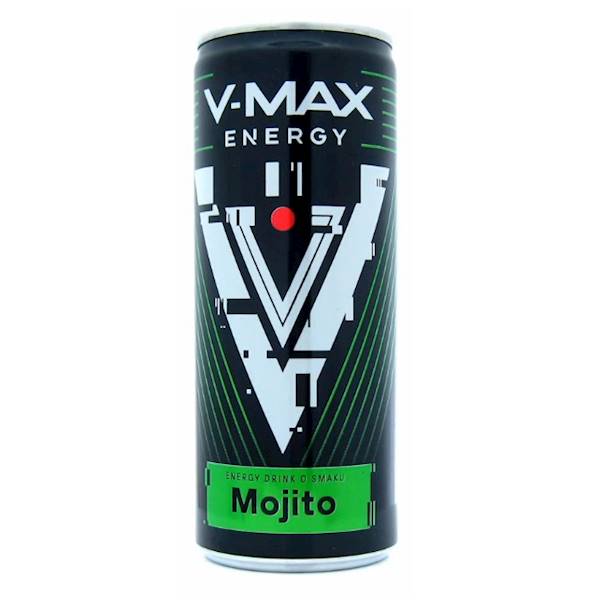 Drink ID napój energetyzujący w puszce V-max Mojito 250ml