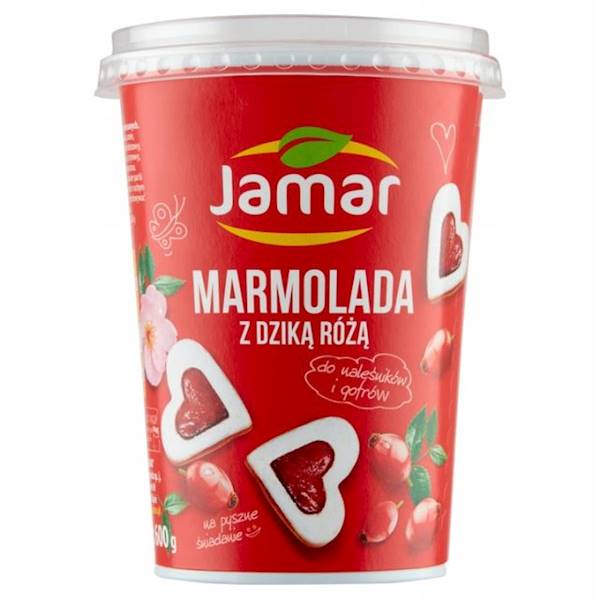Jamar Marmolada z Dzikiej Róży 600g
